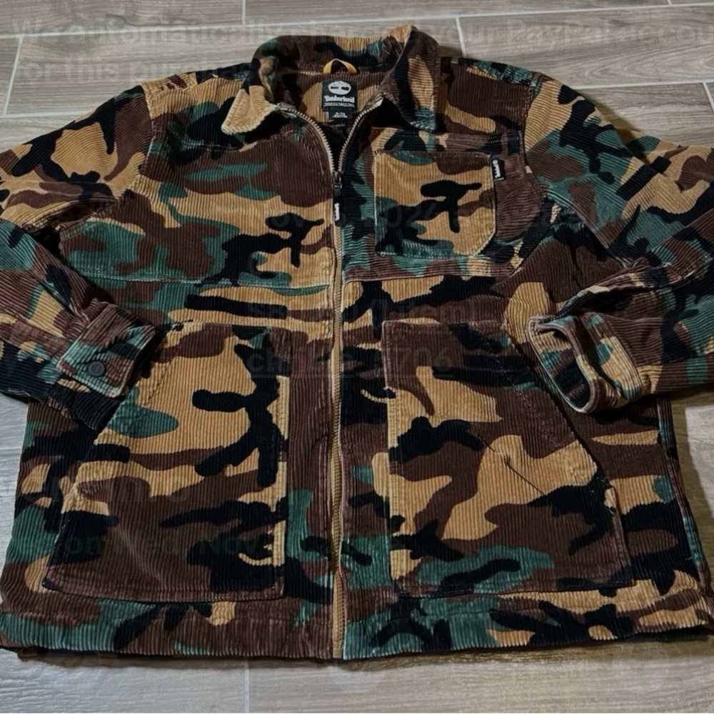 Timberland Camouflage Corduroy Jacket XL